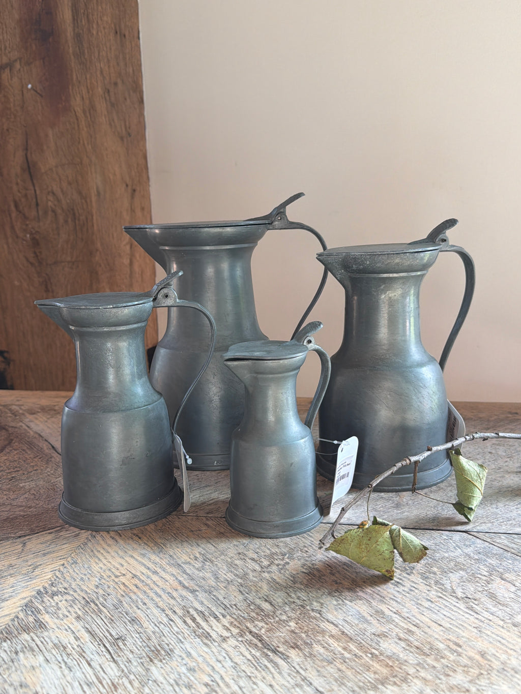French Pewter Pitcher
