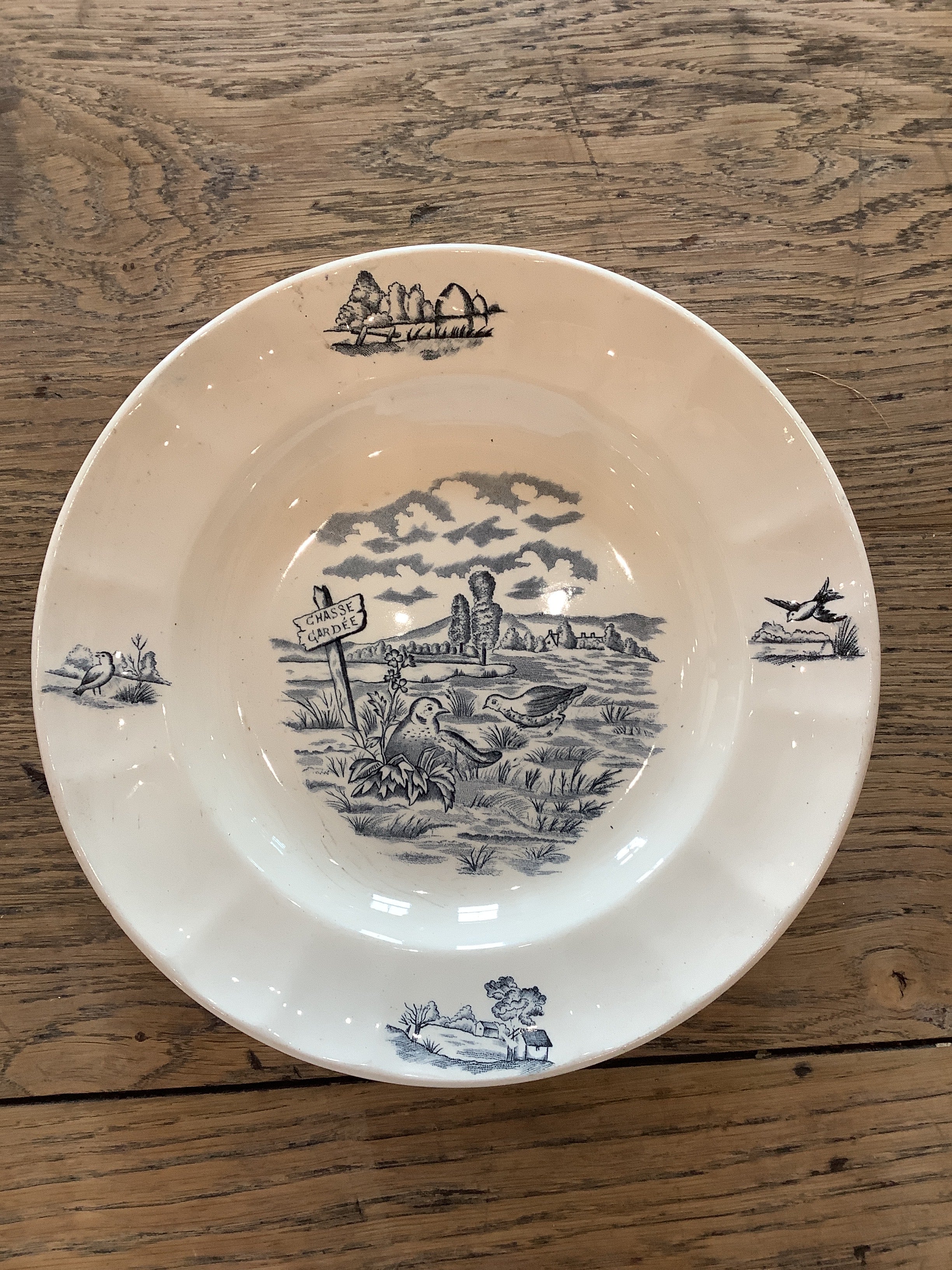 Quail Terre De Fer Bowl