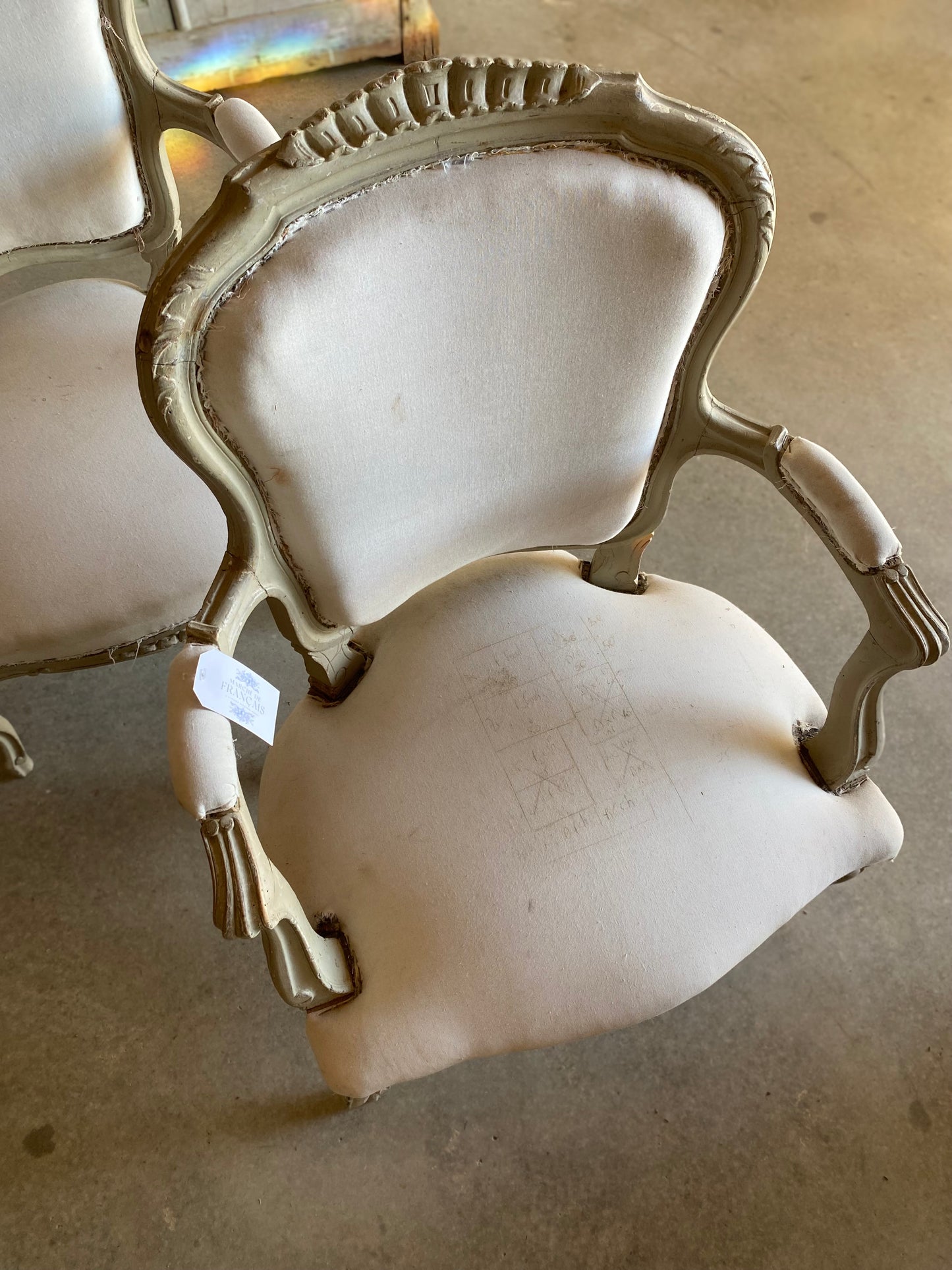 French Deconstructed Dining Chair