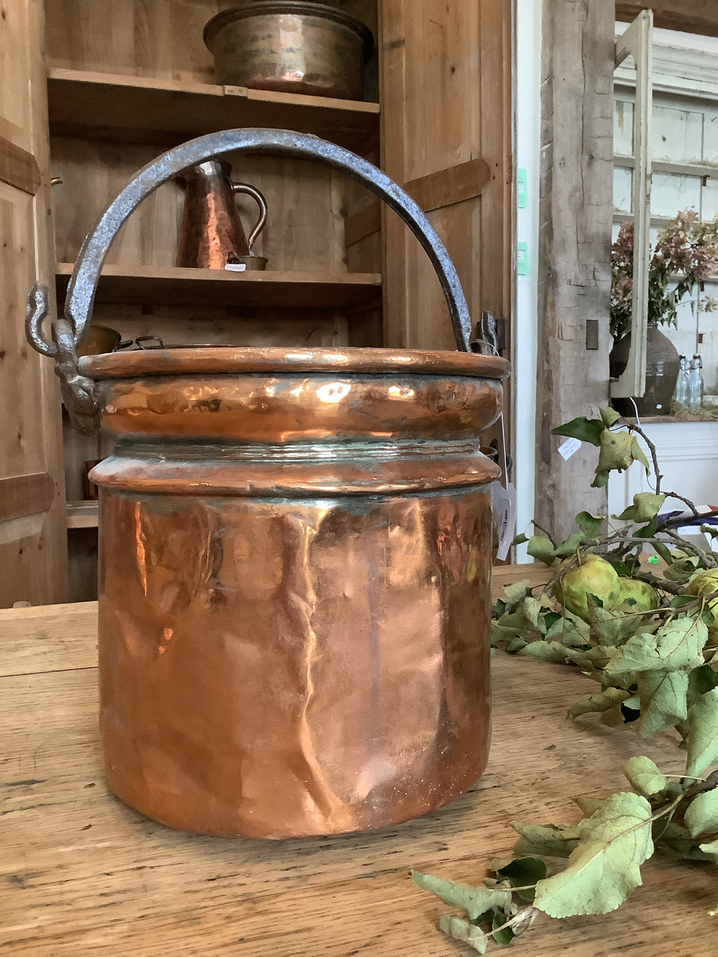Copper Kettle with Swing Handle