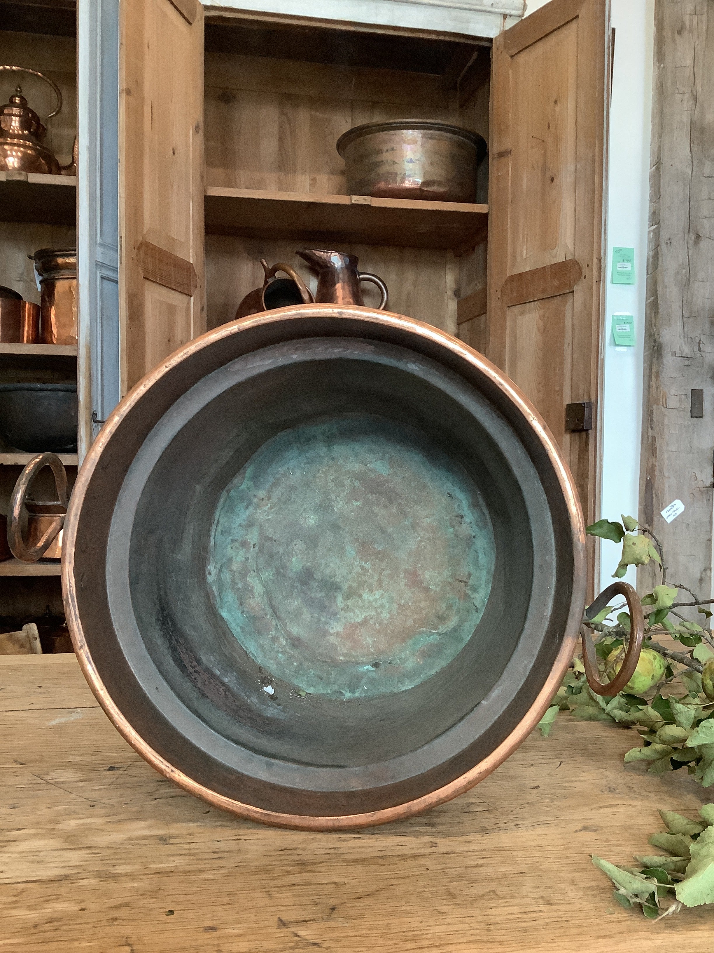Large Copper Laundry Pot