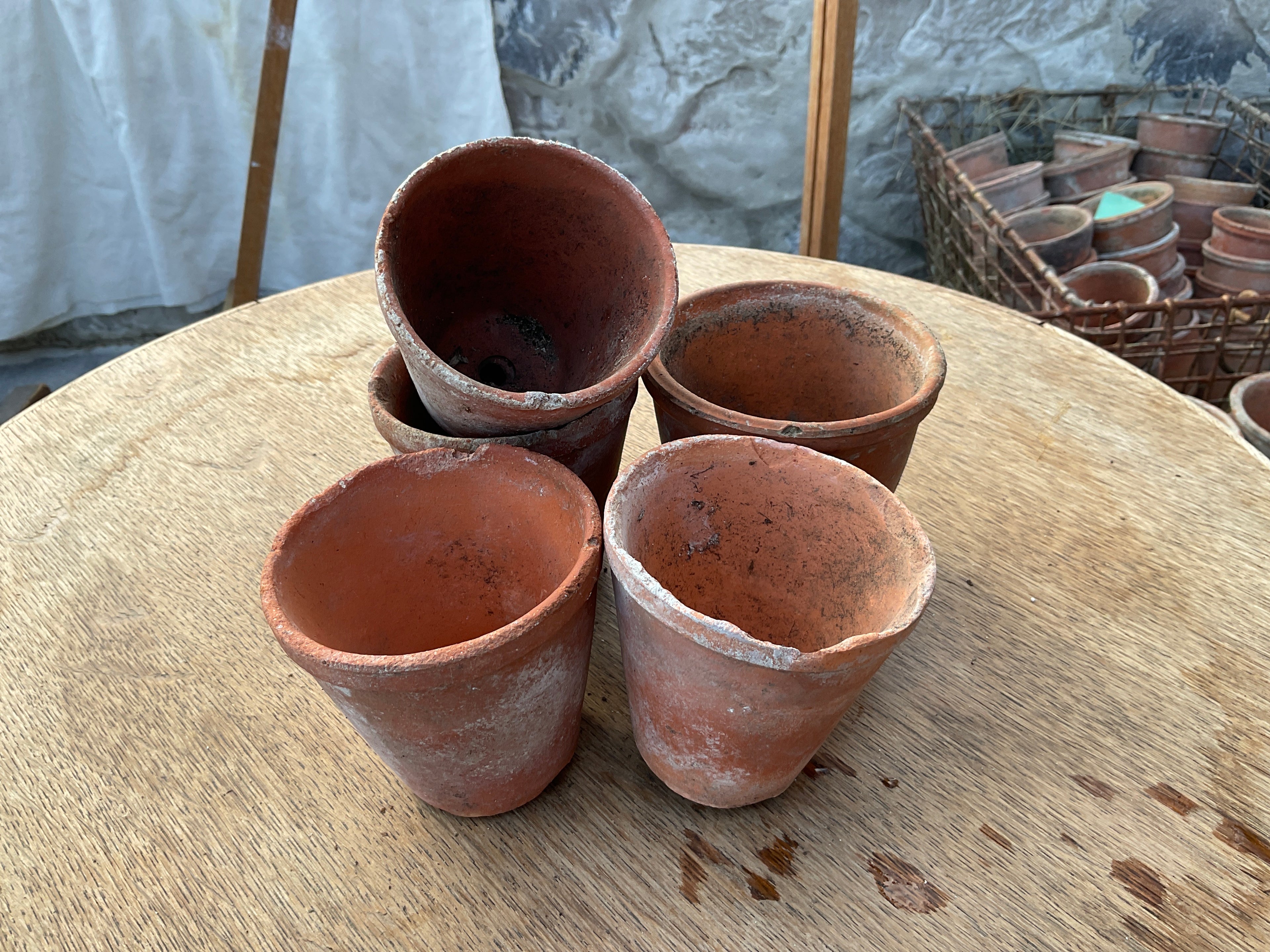 French Terra Cotta Pot Sets