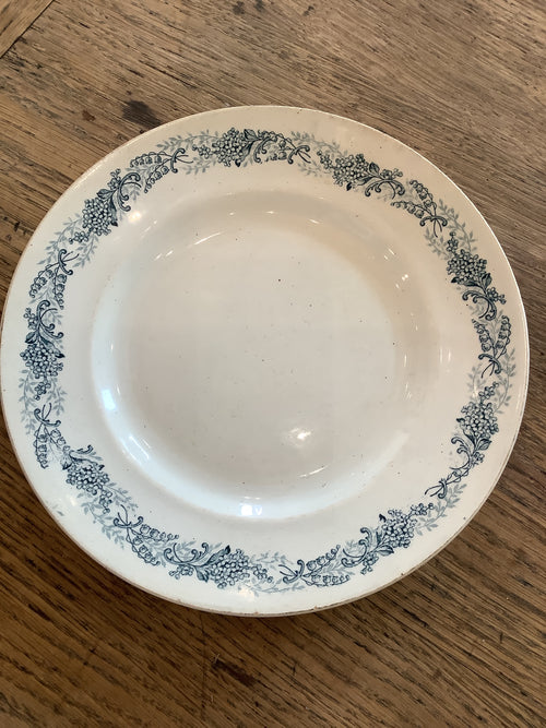 Blue and White Motif Plates