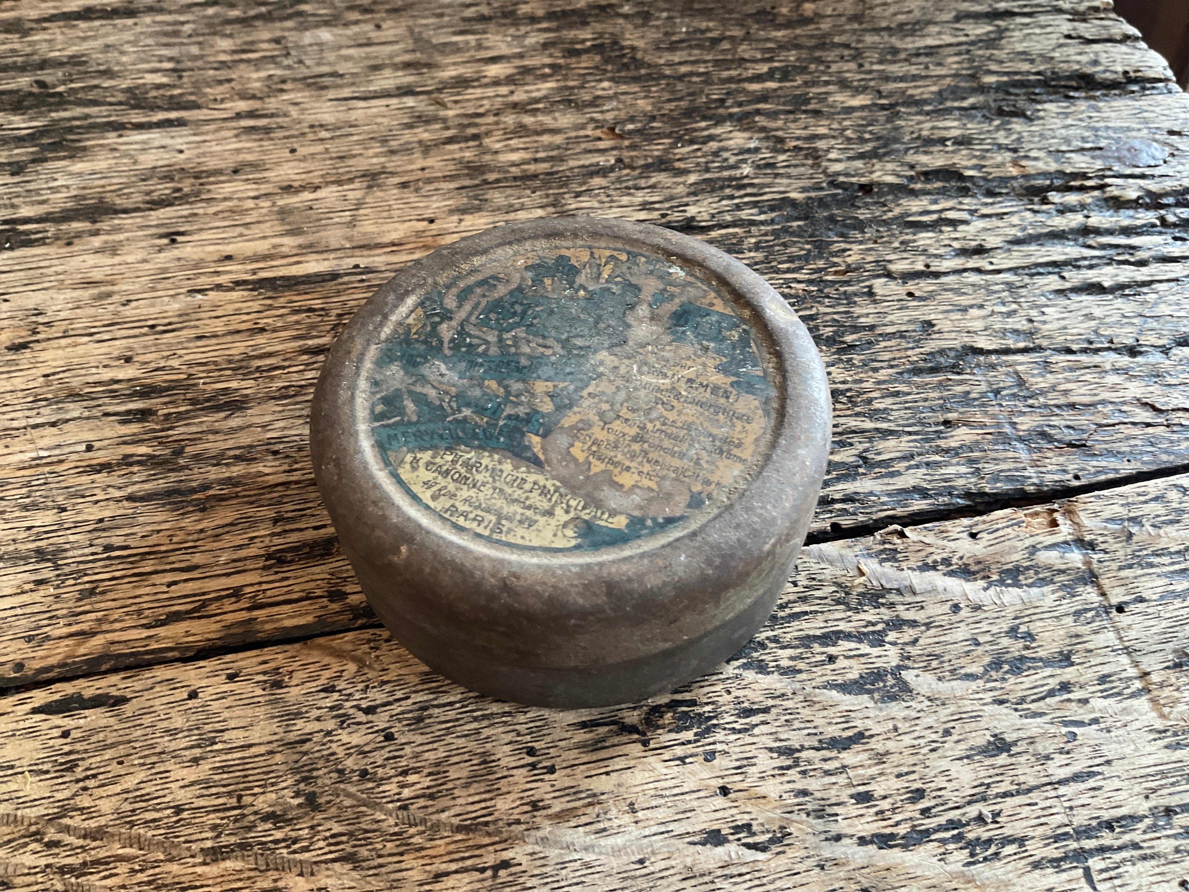Small French Tin
