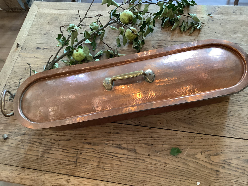 French Copper Poissonniere