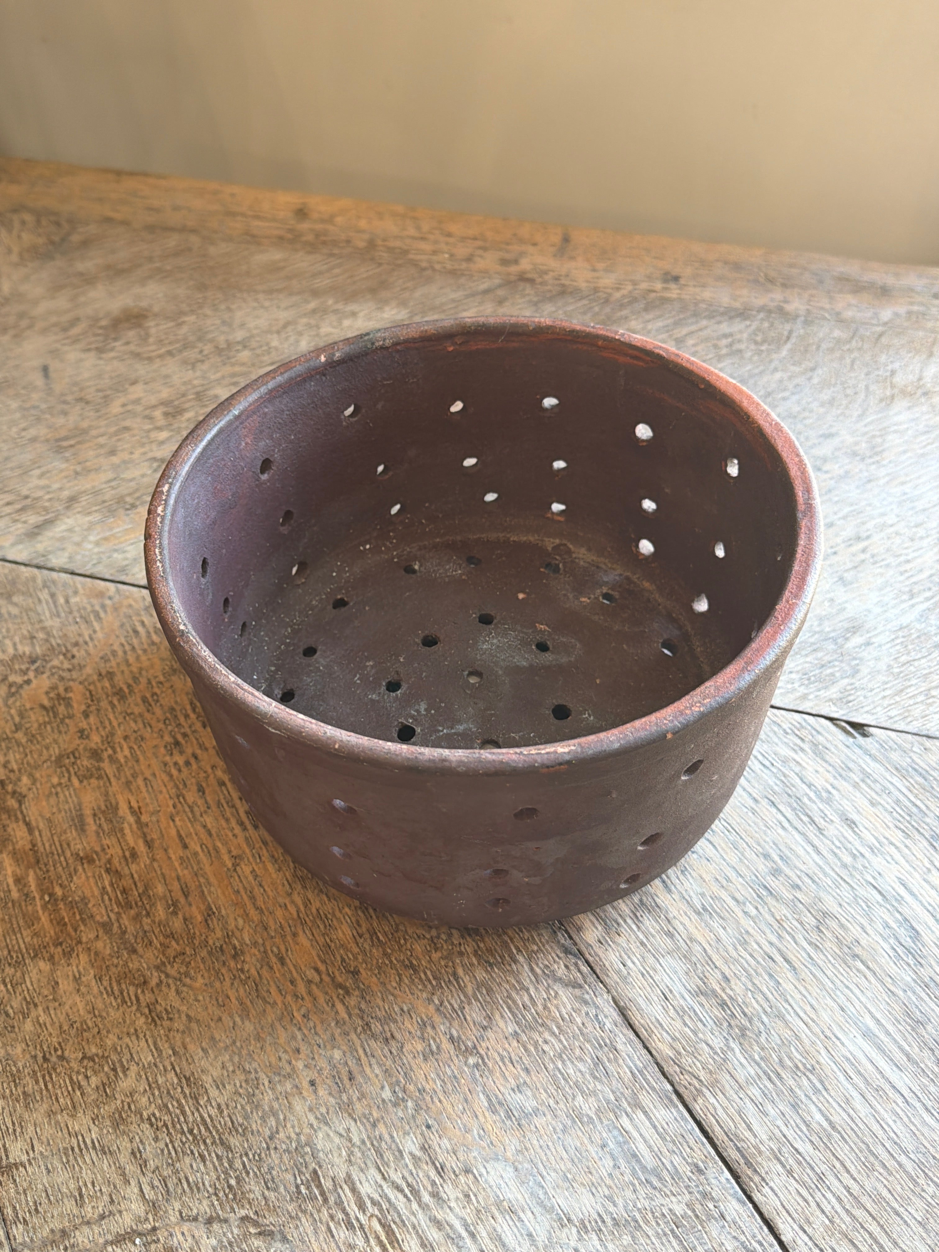 Earthenware Cheese Mold