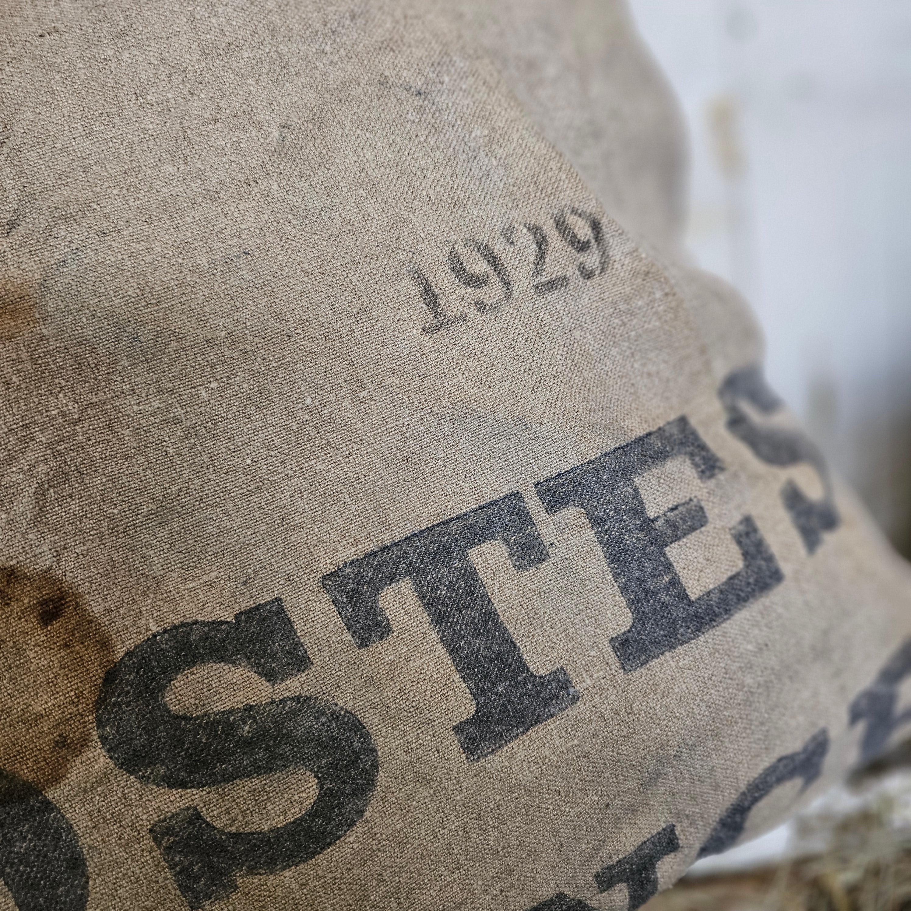 Handmade French Postes Pillow