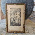 Framed Les Graces Chantees par Pindare by Jean-Michael Moreau le Jeune