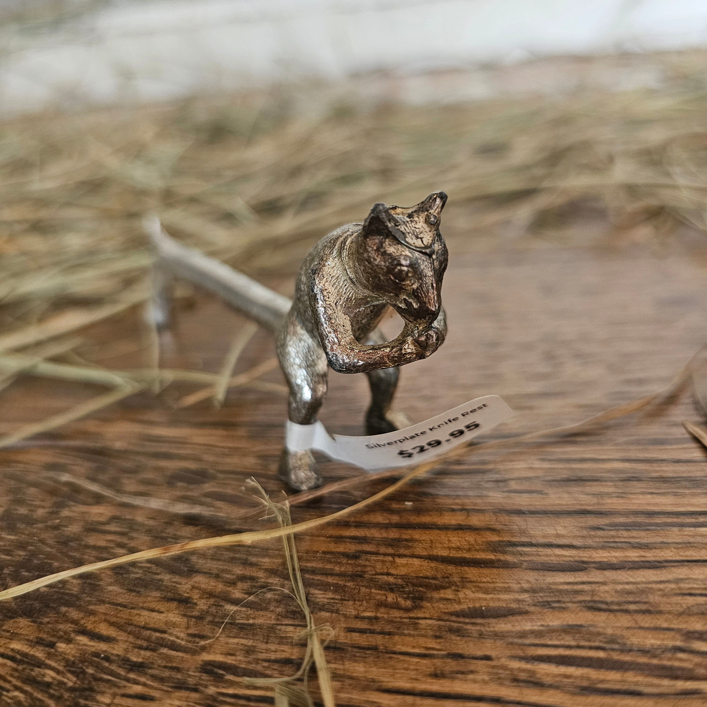 Silverplate Knife Rest