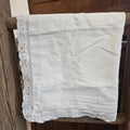 French  Linen Euro Sham- MONOGRAM CC