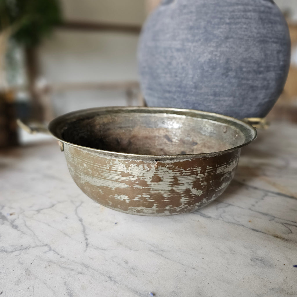 Round Brass Pan