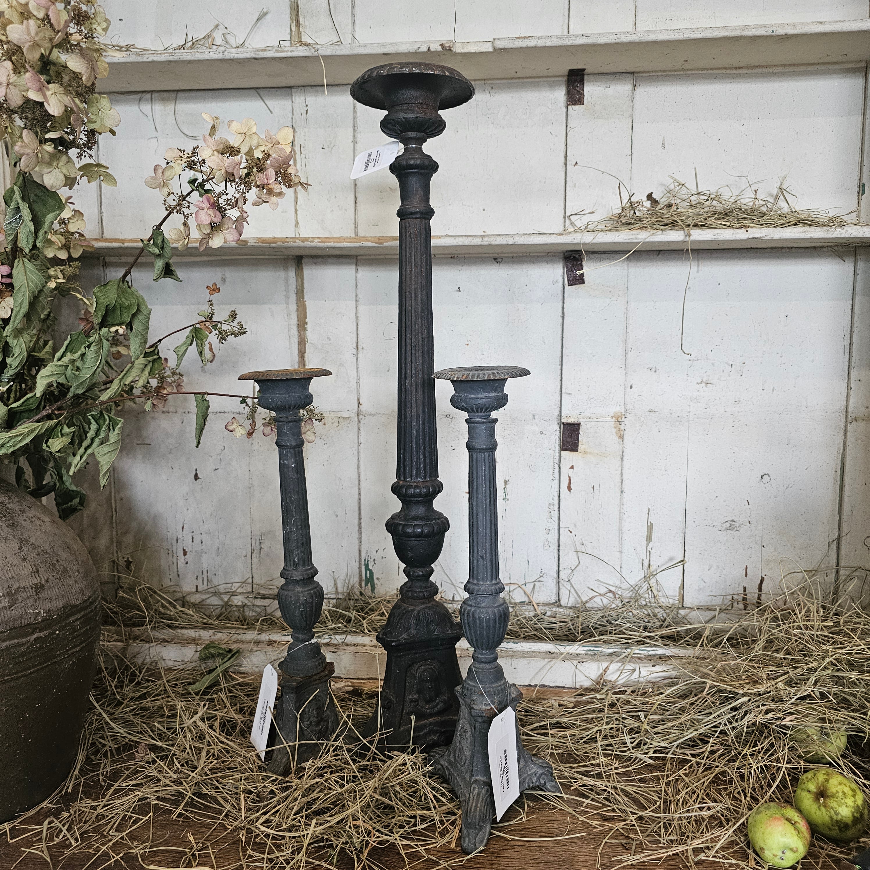 Cast Iron Candlestick