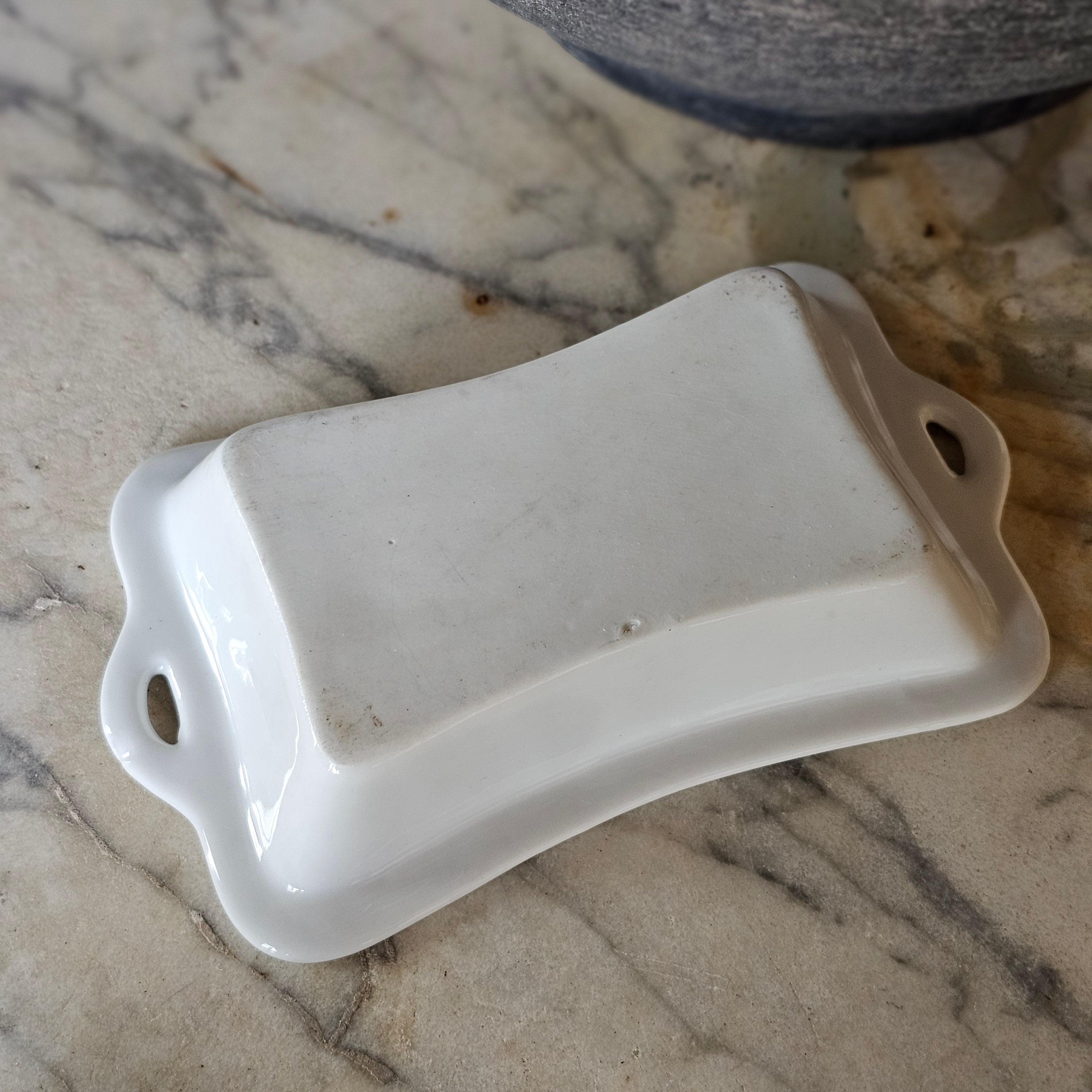 Ironstone Soap Dish