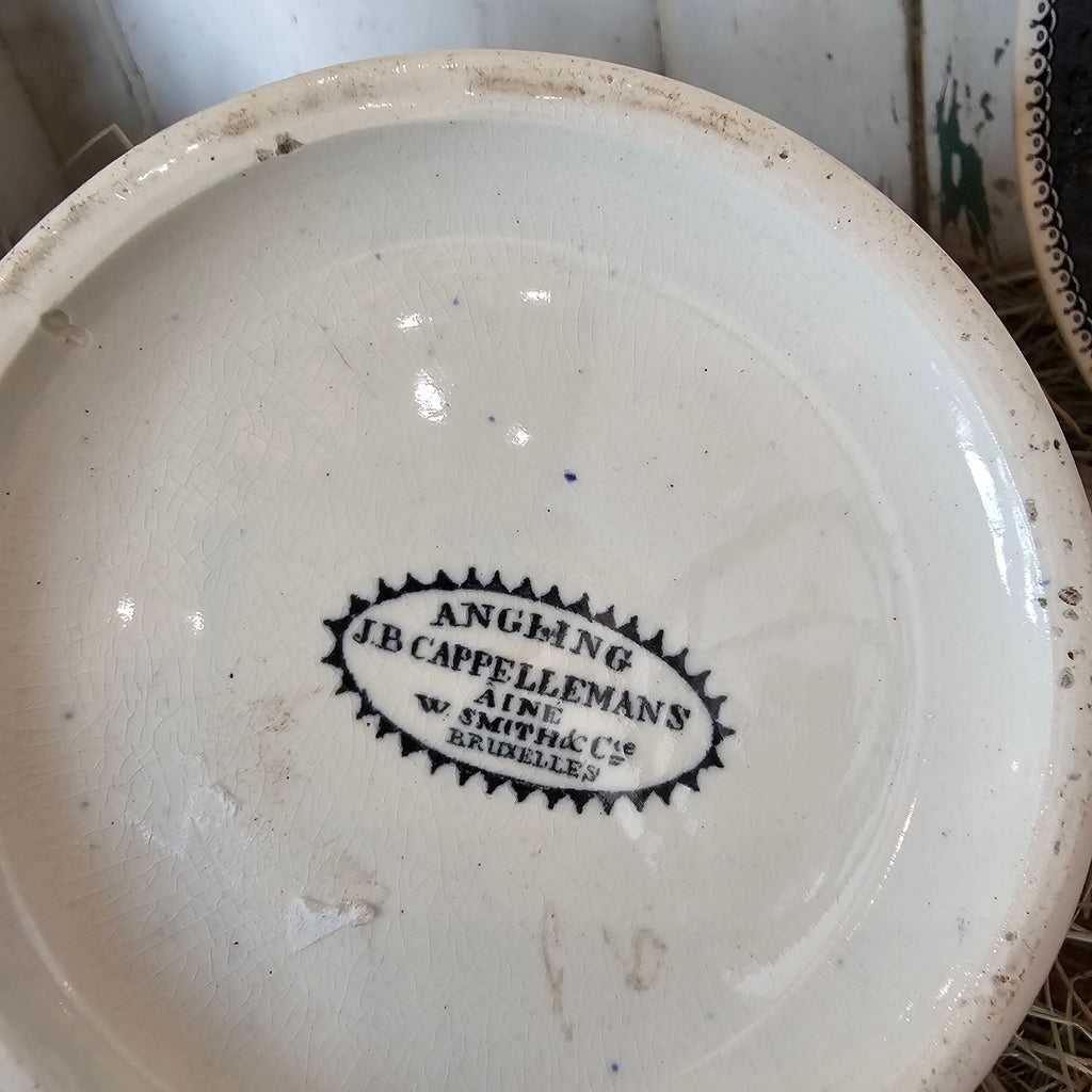 Black Transferware Pieces