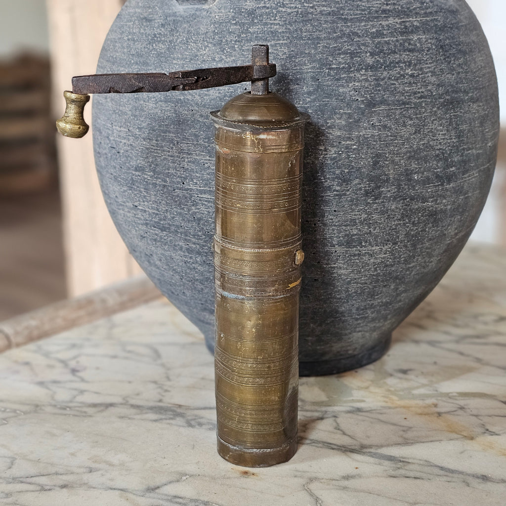 Brass Pepper Mill (9.5")