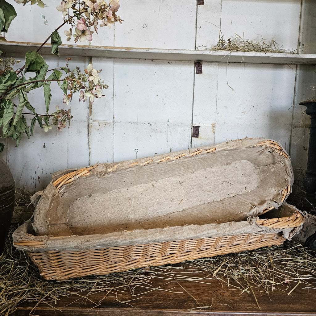 French Bread Proofing Basket with Liner