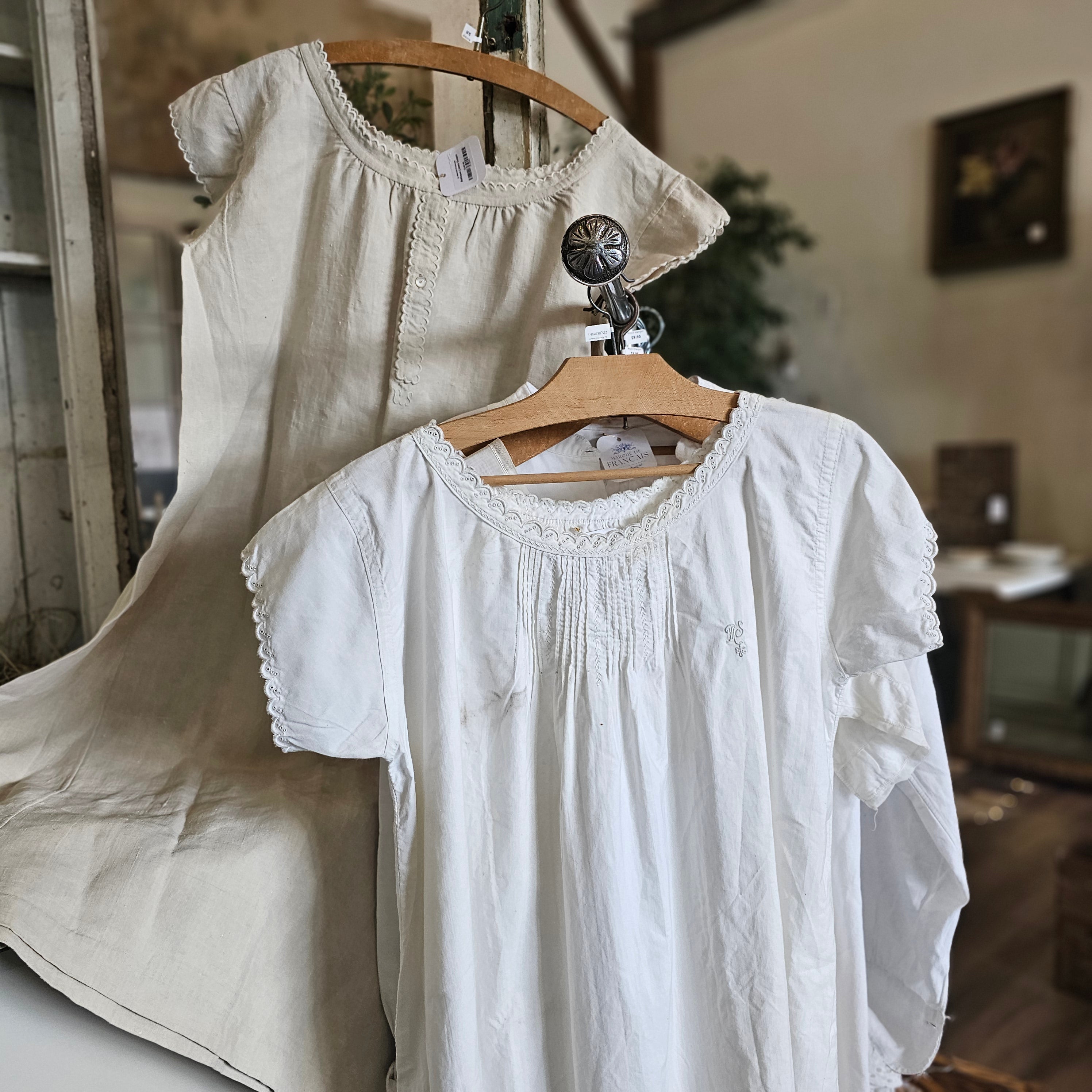 Antique French Linen Slip