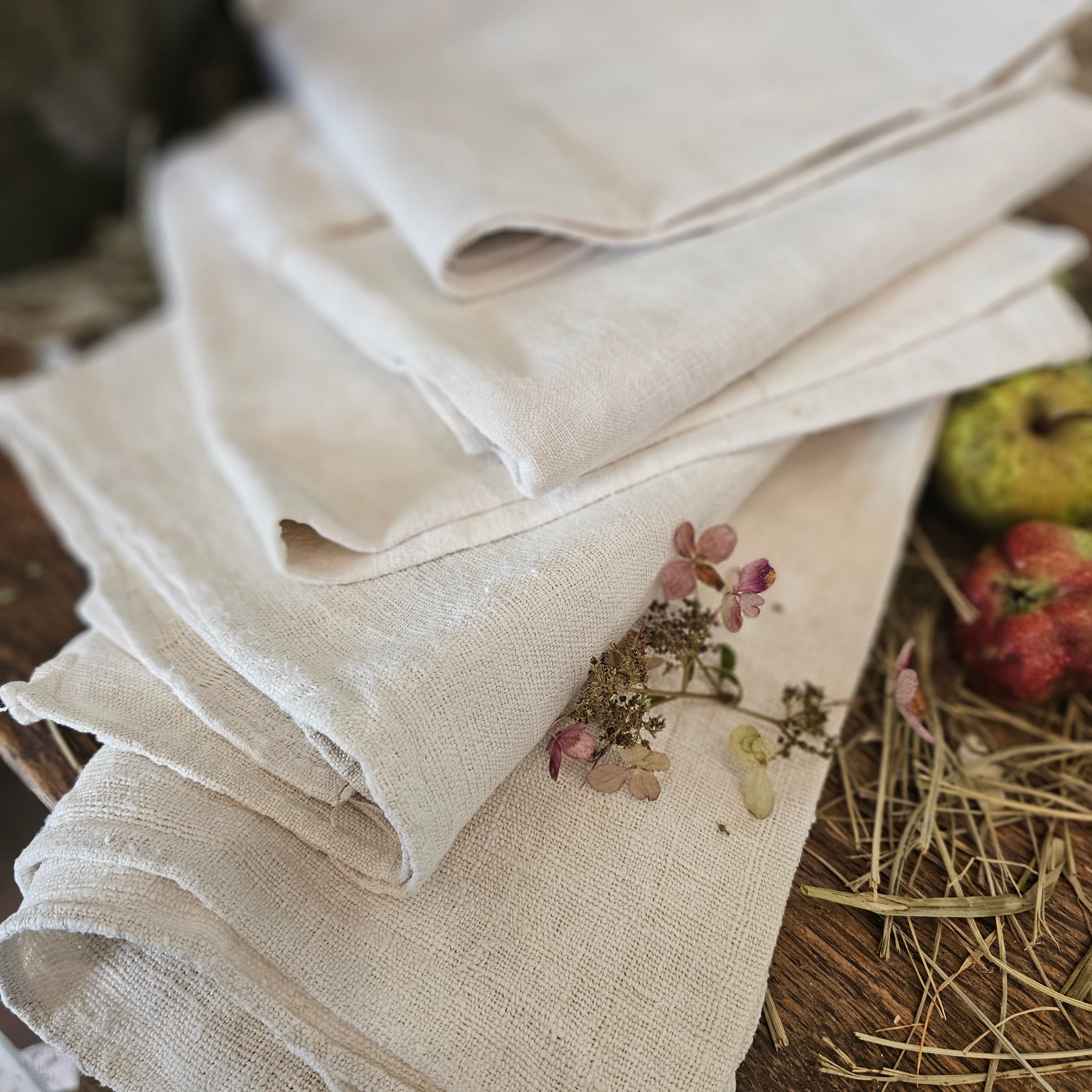 Plain Linen Towel