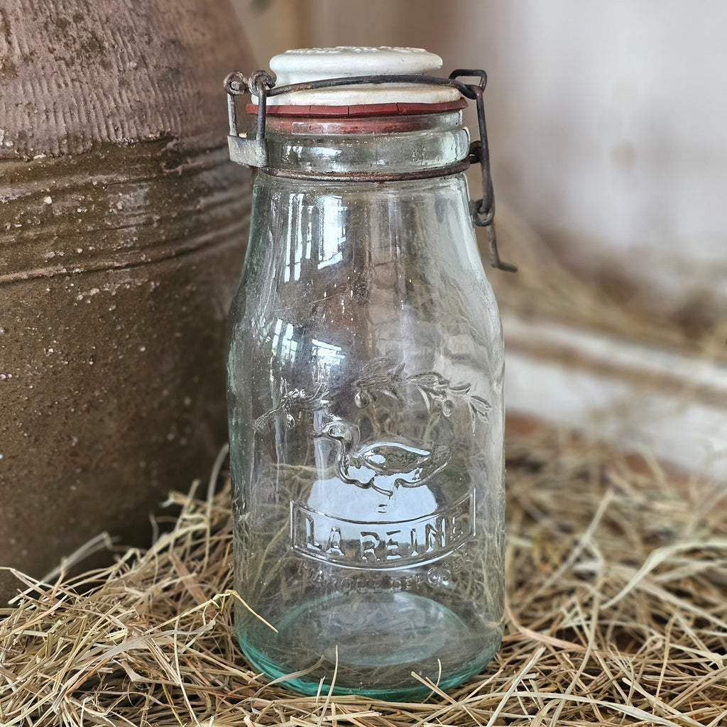 L'Ideale Porcelain Top Jar