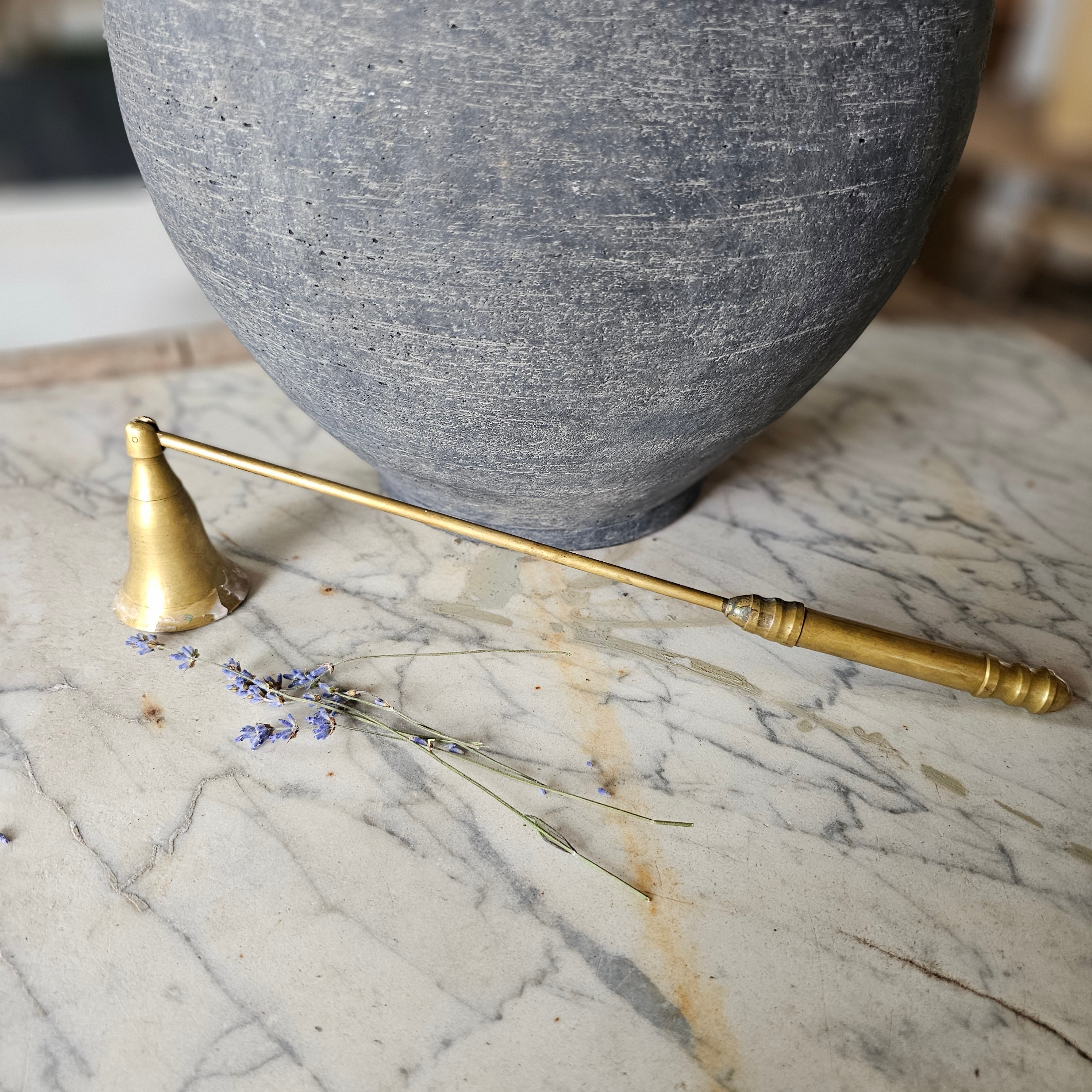 Brass Candle Snuffer