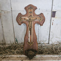 French Holy Water Plaque