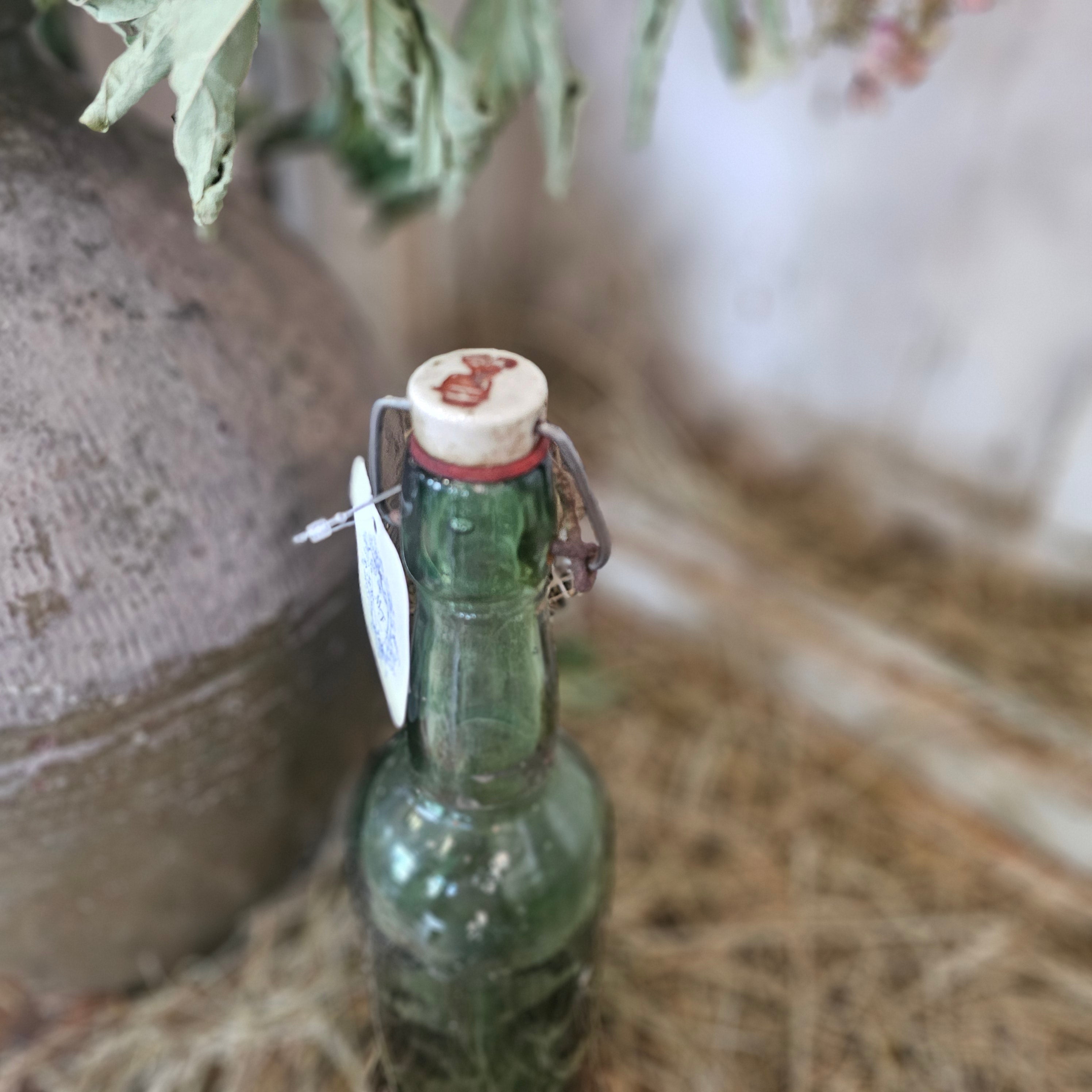 French Porcelain Top Bottle