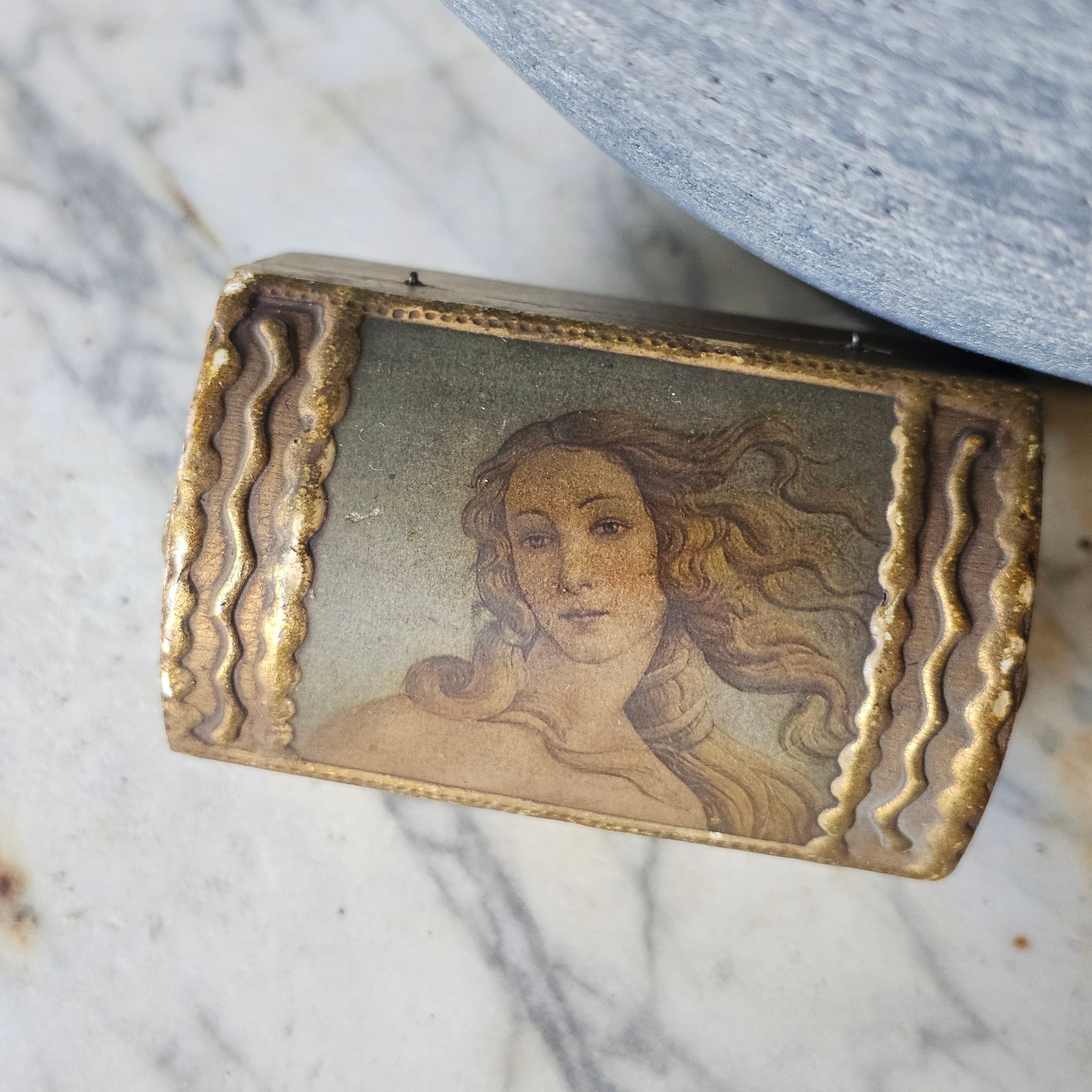 Florentine Trunk Style Trinket Box