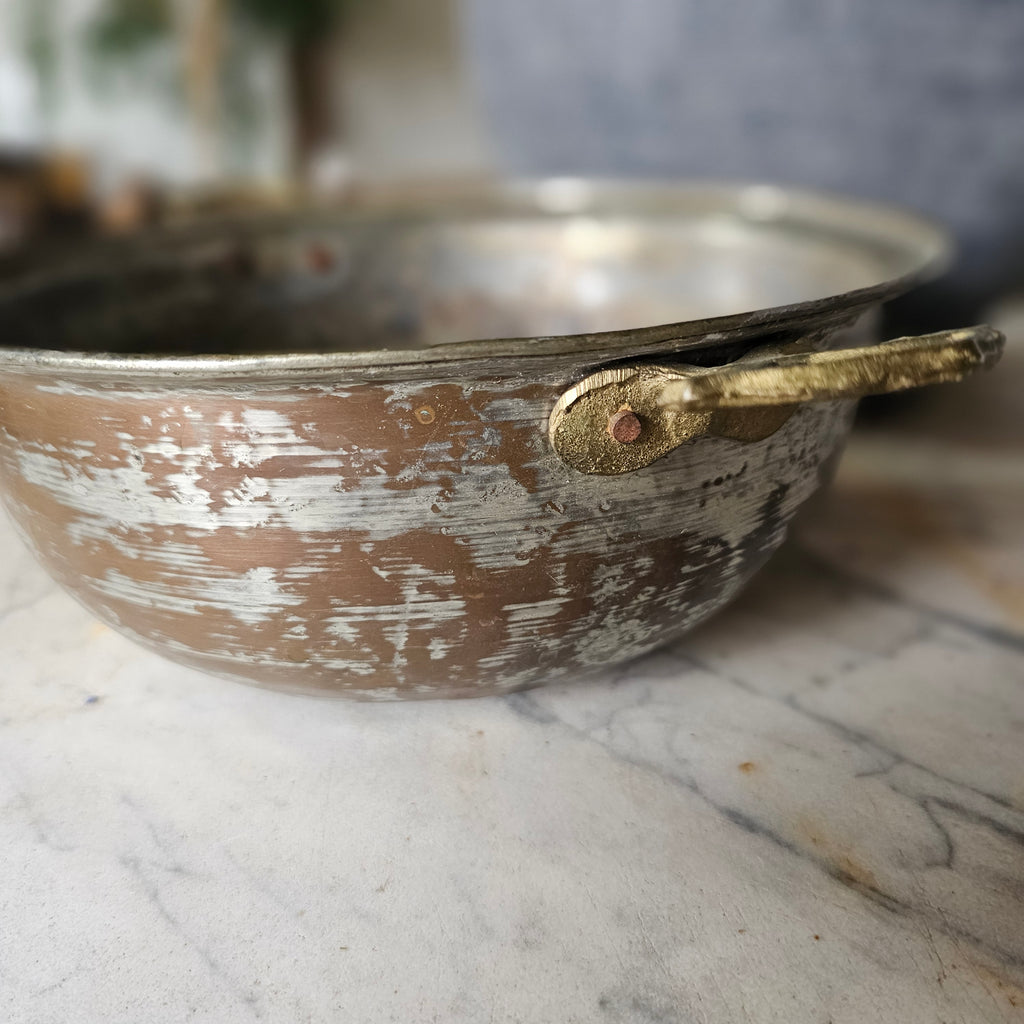 Round Brass Pan