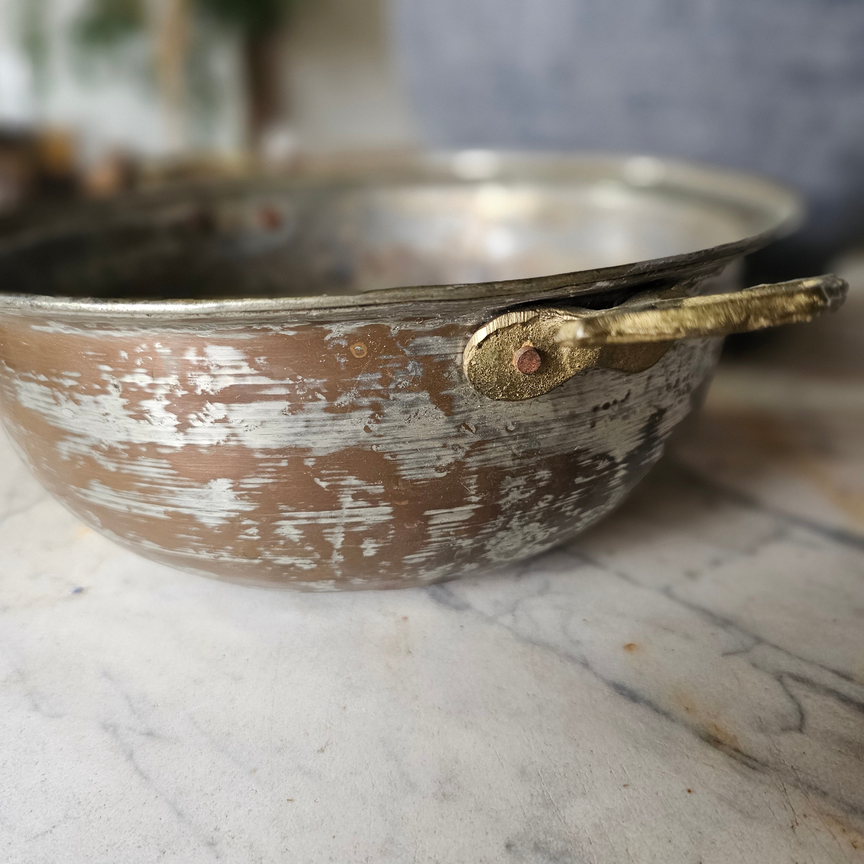 Round Brass Pan