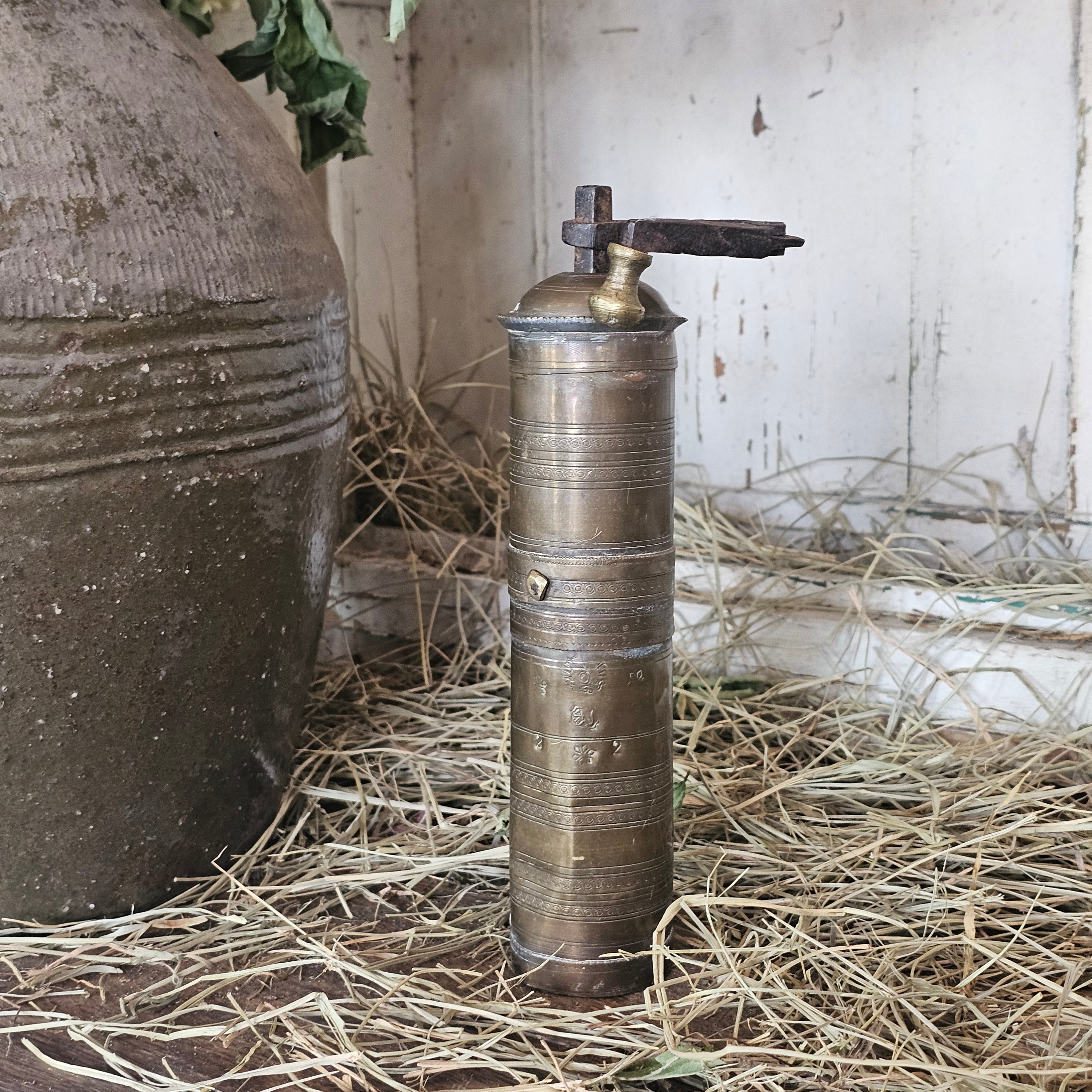 Brass Pepper Mill