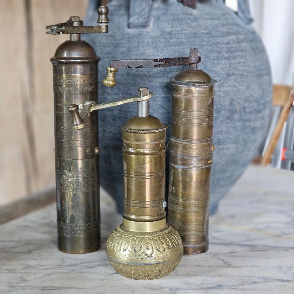 Brass Pepper Mill (7.5")