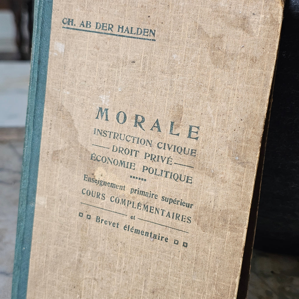 1932 Morale Hardcover Book