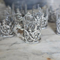 Set of 6 Sterling Silver Liquor Cups