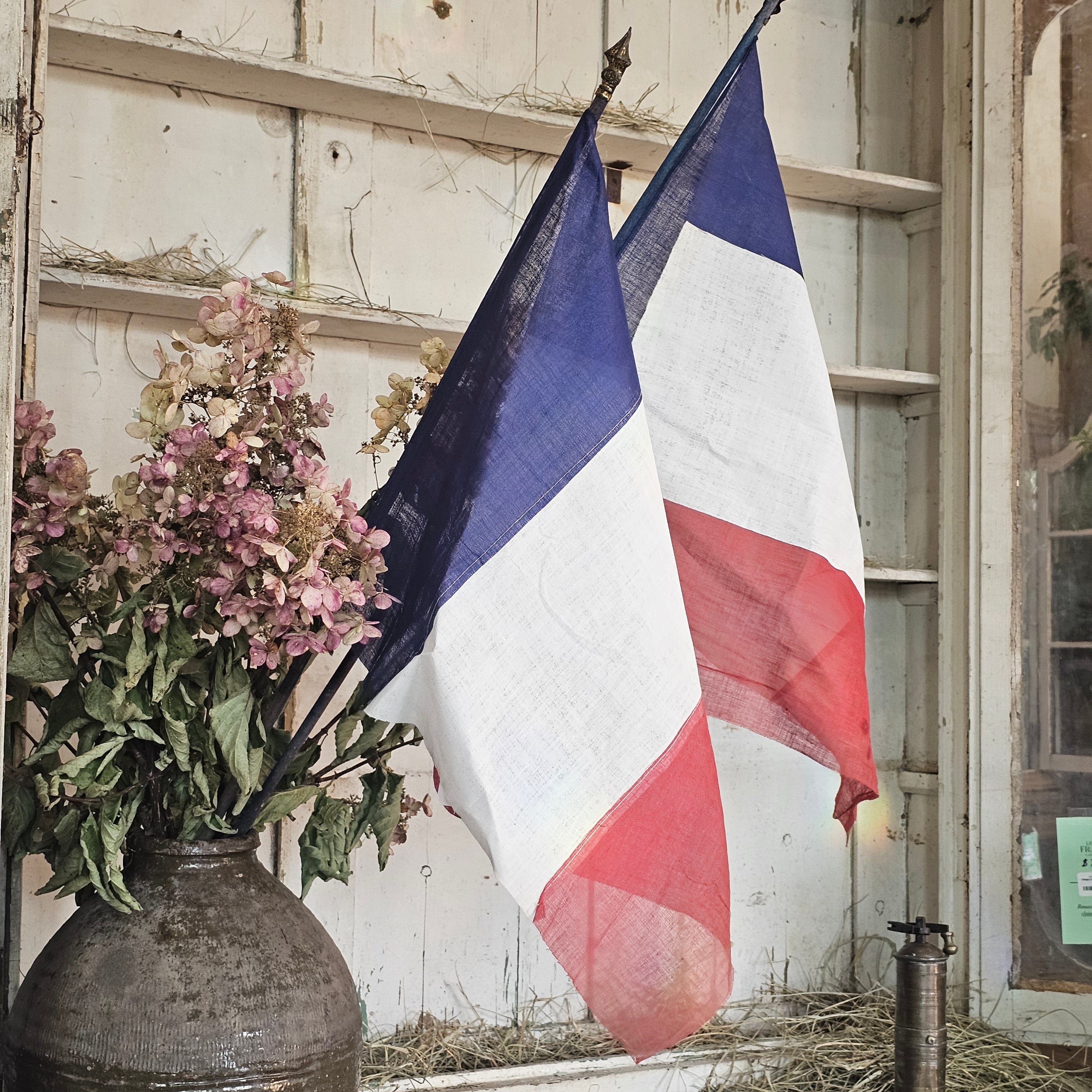 Vintage French Flag