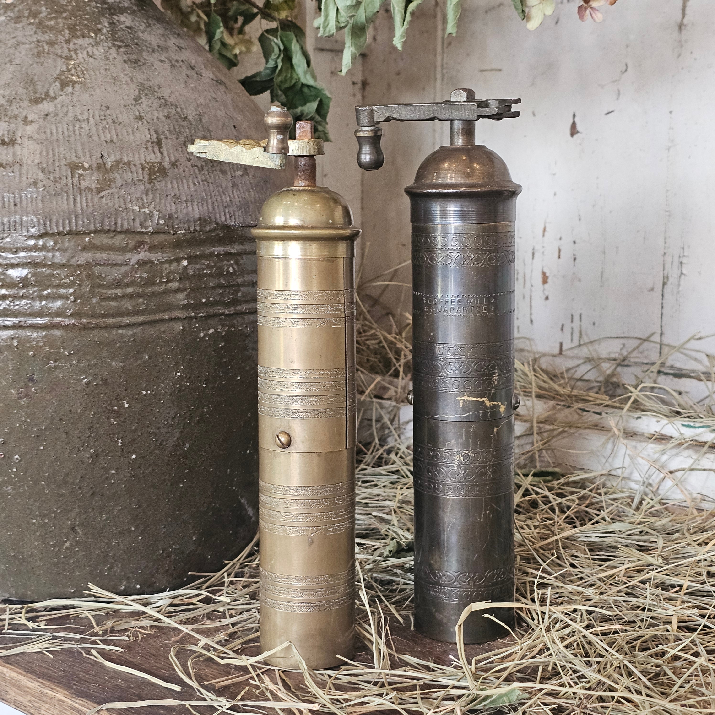 Brass Pepper Mill