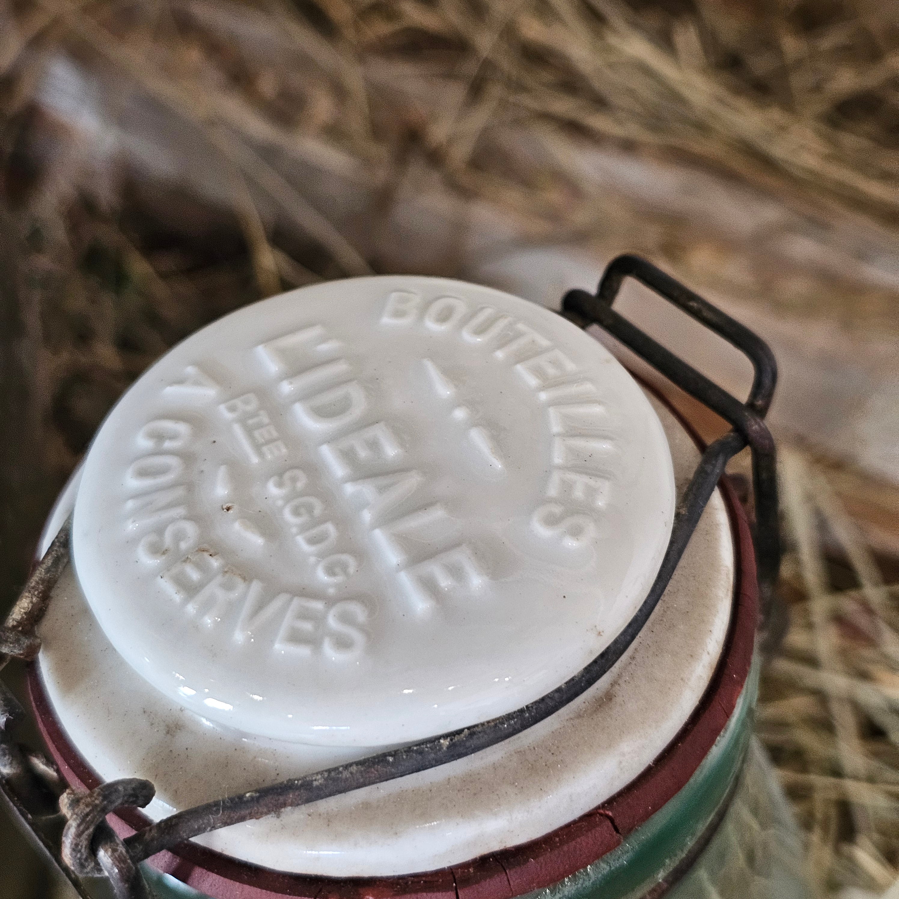 L'Ideale Porcelain Top Jar