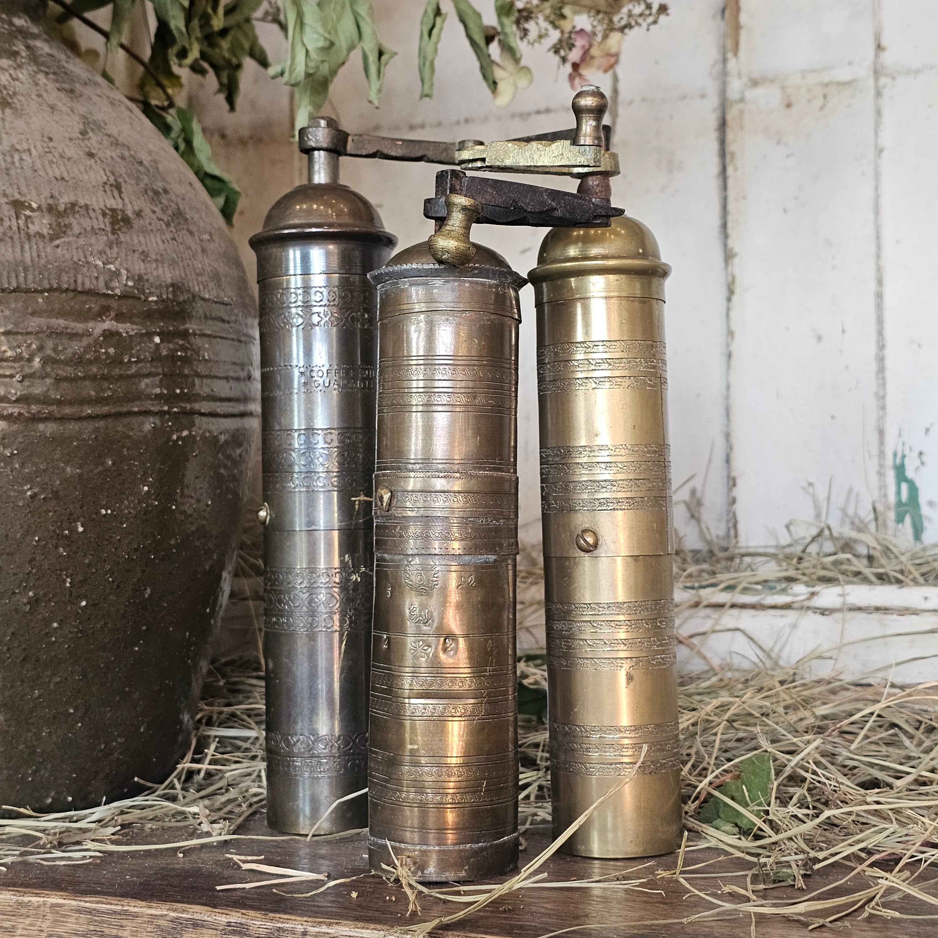 Brass Pepper Mill