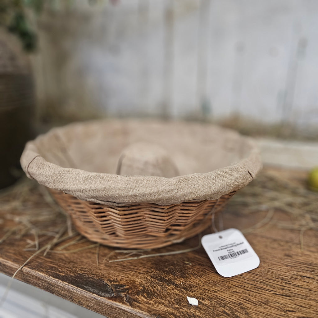 French Bread Proofing Basket- Petite Round