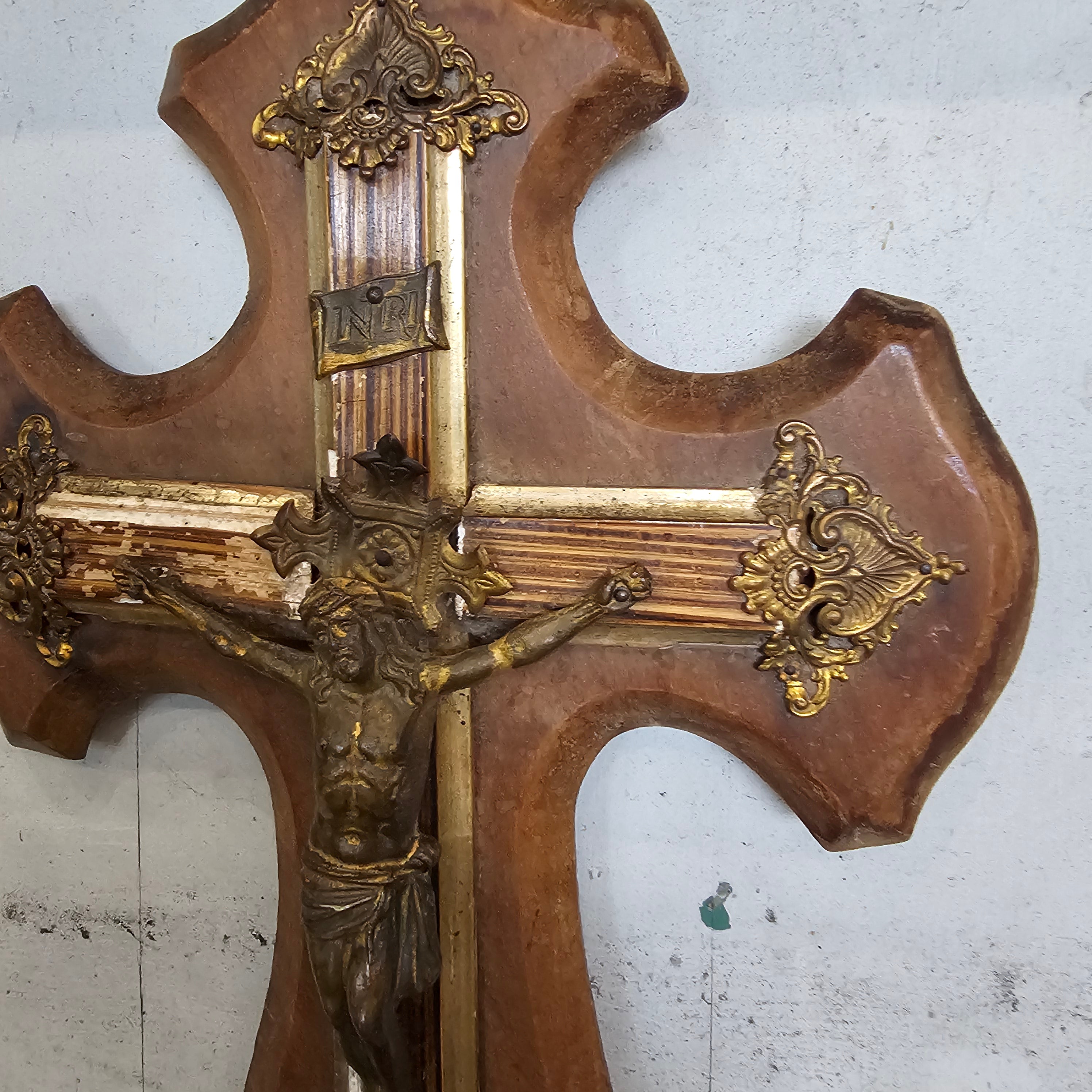 French Holy Water Plaque